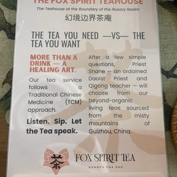 Fox Spirit Tea - Tea Rooms Near Me - Daytona Beach, Florida Fox Spirit Tea - Tea Rooms Near Me - Daytona Beach, Florida