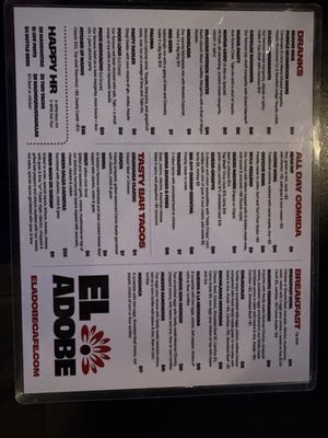 Menu photo 1 El Adobe Cafe Reno, NV Menu photo 1 El Adobe Cafe Reno, NV