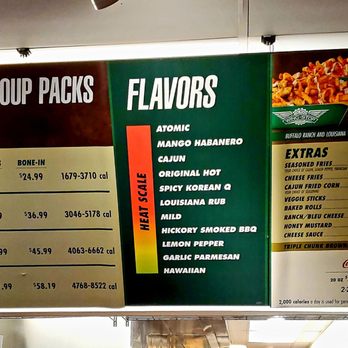 Wingstop - Menu board - Chicken Wings Near Me - Pasadena, California Wingstop - Menu board - Chicken Wings Near Me - Pasadena, California
