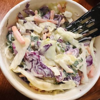 Cosmic Roosters - Coleslaw was bomb.  Not super sweet and super fresh.  Worth the price to me.  One of the few sides that is vegetarian friendly - Sandwiches Near Me - Rancho Cordova, California