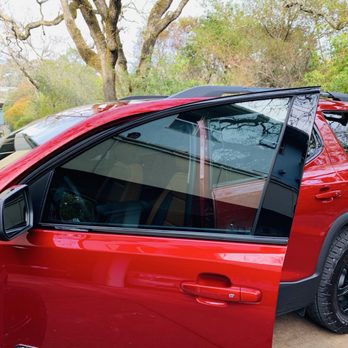 Precise Auto Tint - 2020 GMC ACADIA AT4 front windows tinted - Auto Glass Services Near Me - San Rafael, California Precise Auto Tint - 2020 GMC ACADIA AT4 front windows tinted - Auto Glass Services Near Me - San Rafael, California