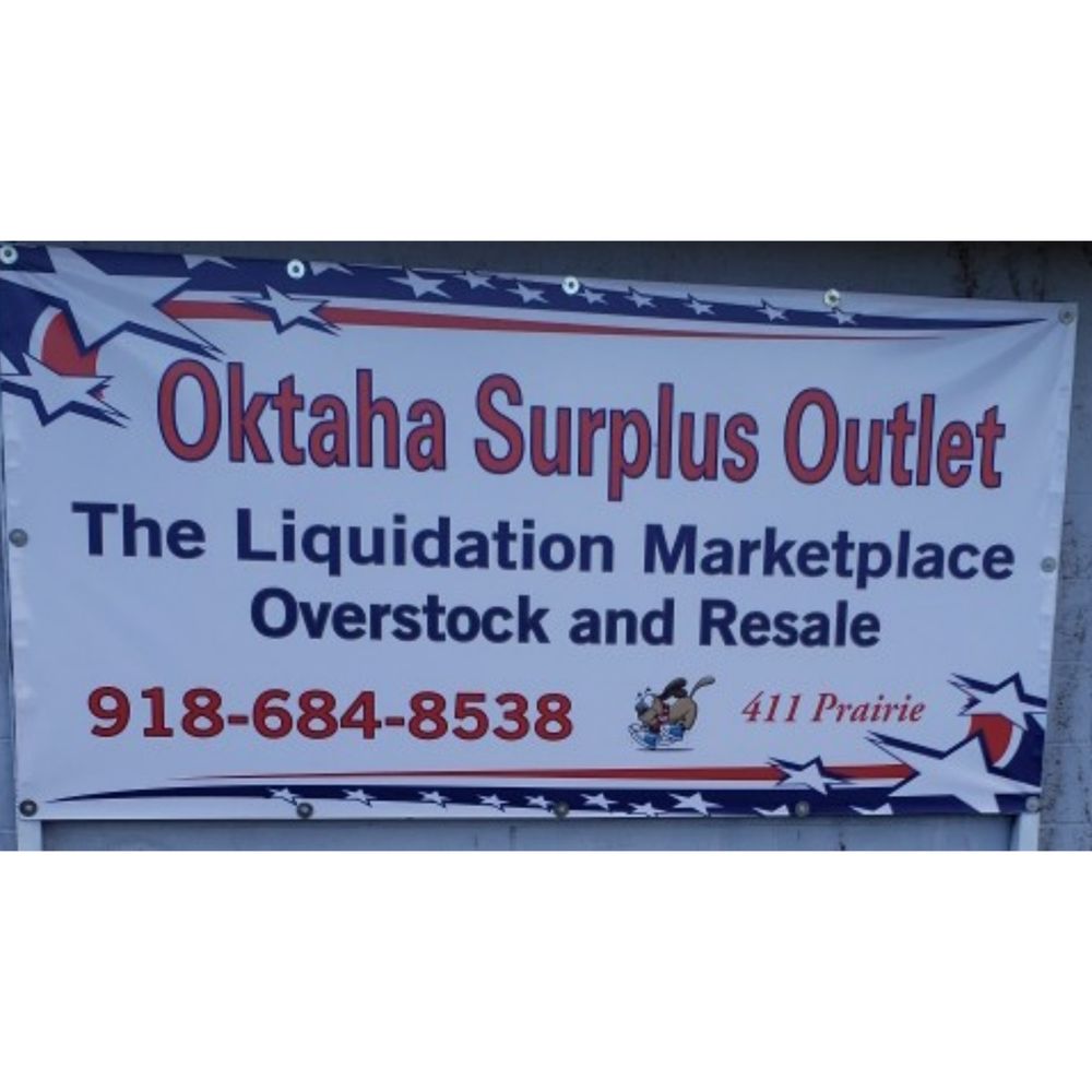 OKTAHA SURPLUS OUTLET Updated July 2024 411 E Prairie Ave, Oktaha