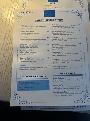 Menu photo 8 Coquito Blu Whitestone, NY