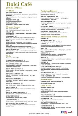 Menu photo 8 Dolci Cafe Italiano El Cajon, CA Menu photo 8 Dolci Cafe Italiano El Cajon, CA