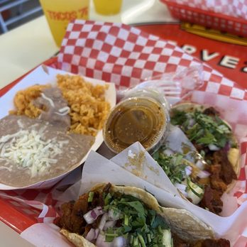 TACOS ‘76 - Al pastor 3 taco dinner - Tacos Near Me - Oak Park, Illinois TACOS ‘76 - Al pastor 3 taco dinner - Tacos Near Me - Oak Park, Illinois
