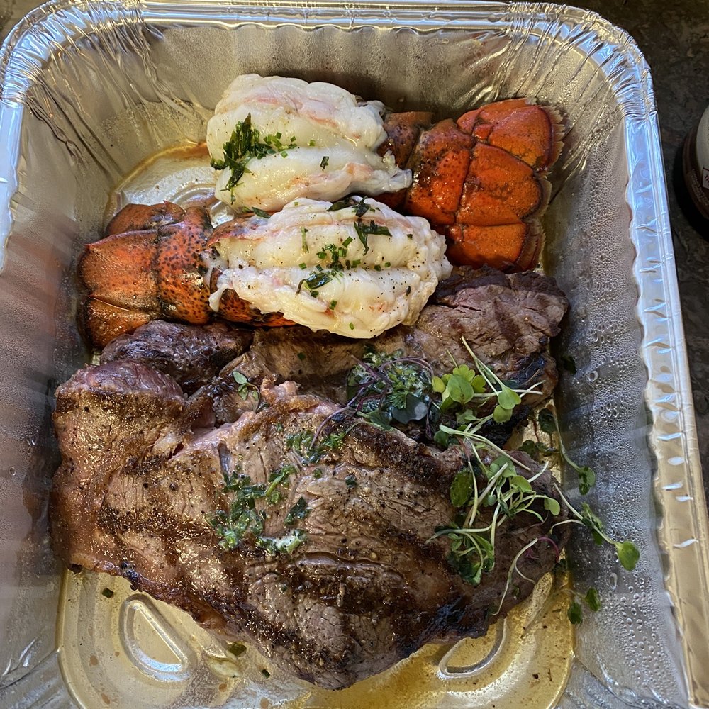 Sugar Pine Catering - Perfectly cooked lobster tail and steak - Caterers Near Me - Longmont, Colorado
