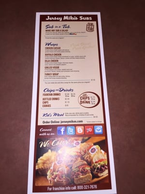 Menu photo 1 Jersey Mike's Subs Gaithersburg, MD Menu photo 1 Jersey Mike's Subs Gaithersburg, MD