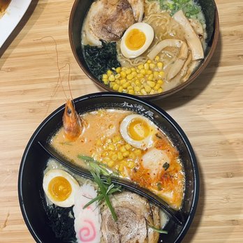 Kyuramen - Cherry Hill - #1. Tokyo Tonkatsu Shoyu Ramen #5. Korean Kimchi Ramen Shrimp and Pork - Ramen Near Me - Cherry Hill, New Jersey Kyuramen - Cherry Hill - #1. Tokyo Tonkatsu Shoyu Ramen #5. Korean Kimchi Ramen Shrimp and Pork - Ramen Near Me - Cherry Hill, New Jersey