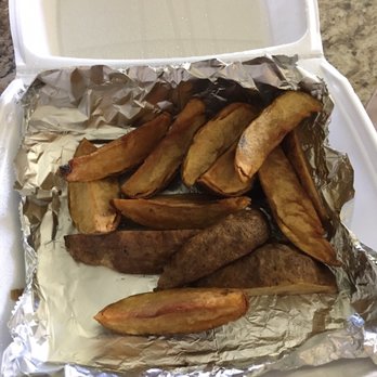 Wild Hogs Saloon & Eatery - Broasted potatoes that came with 8 piece broasted chicken take-out order - Bars Near Me - Walford, Iowa Wild Hogs Saloon & Eatery - Broasted potatoes that came with 8 piece broasted chicken take-out order - Bars Near Me - Walford, Iowa