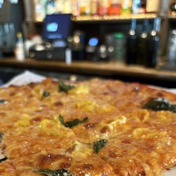 Zarella Pizzeria & Taverna - Spicy vodka pizza on tavern crust. - Italian Near Me - Chicago, Illinois Zarella Pizzeria & Taverna - Spicy vodka pizza on tavern crust. - Italian Near Me - Chicago, Illinois