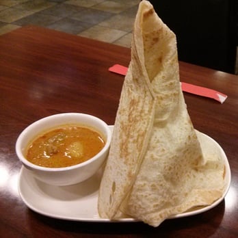 Satay House - Roti Canai $3.50. The bread was too sweet and the curry dipping sauce needed more flavor. - Thai Near Me - Madison Heights, Michigan Satay House - Roti Canai $3.50. The bread was too sweet and the curry dipping sauce needed more flavor. - Thai Near Me - Madison Heights, Michigan