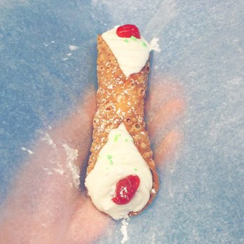 Circo's Pastry Shop - Classic cannoli with cherries, coconut and chocolate chips - Bakeries Near Me - Brooklyn, New York Circo's Pastry Shop - Classic cannoli with cherries, coconut and chocolate chips - Bakeries Near Me - Brooklyn, New York