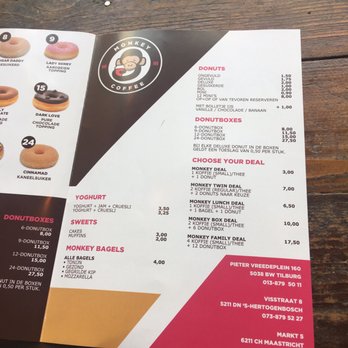 Monkey Coffee - Donuts Near Me - Maastricht, LI Monkey Coffee - Donuts Near Me - Maastricht, LI