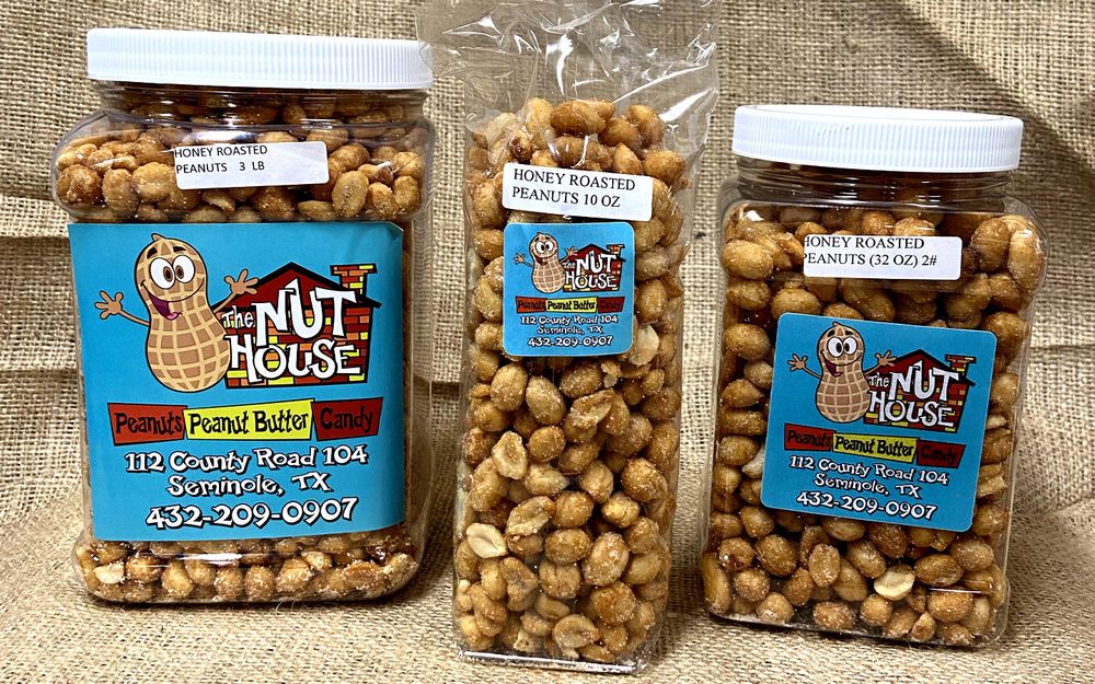 THE NUT HOUSE Updated August 2024 112 County Rd 104, Seminole, Texas Specialty Food