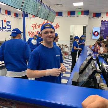 Handel's Homemade Ice Cream - This is Andrew. He's cute - Ice Cream & Frozen Yogurt Near Me - Spanish Fork, Utah Handel's Homemade Ice Cream - This is Andrew. He's cute - Ice Cream & Frozen Yogurt Near Me - Spanish Fork, Utah