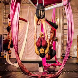 Afterglow Aerial Arts and Dance - Silks Choreography class