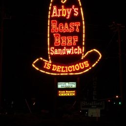 Beautiful marquis sign. Like a beacon of hope...