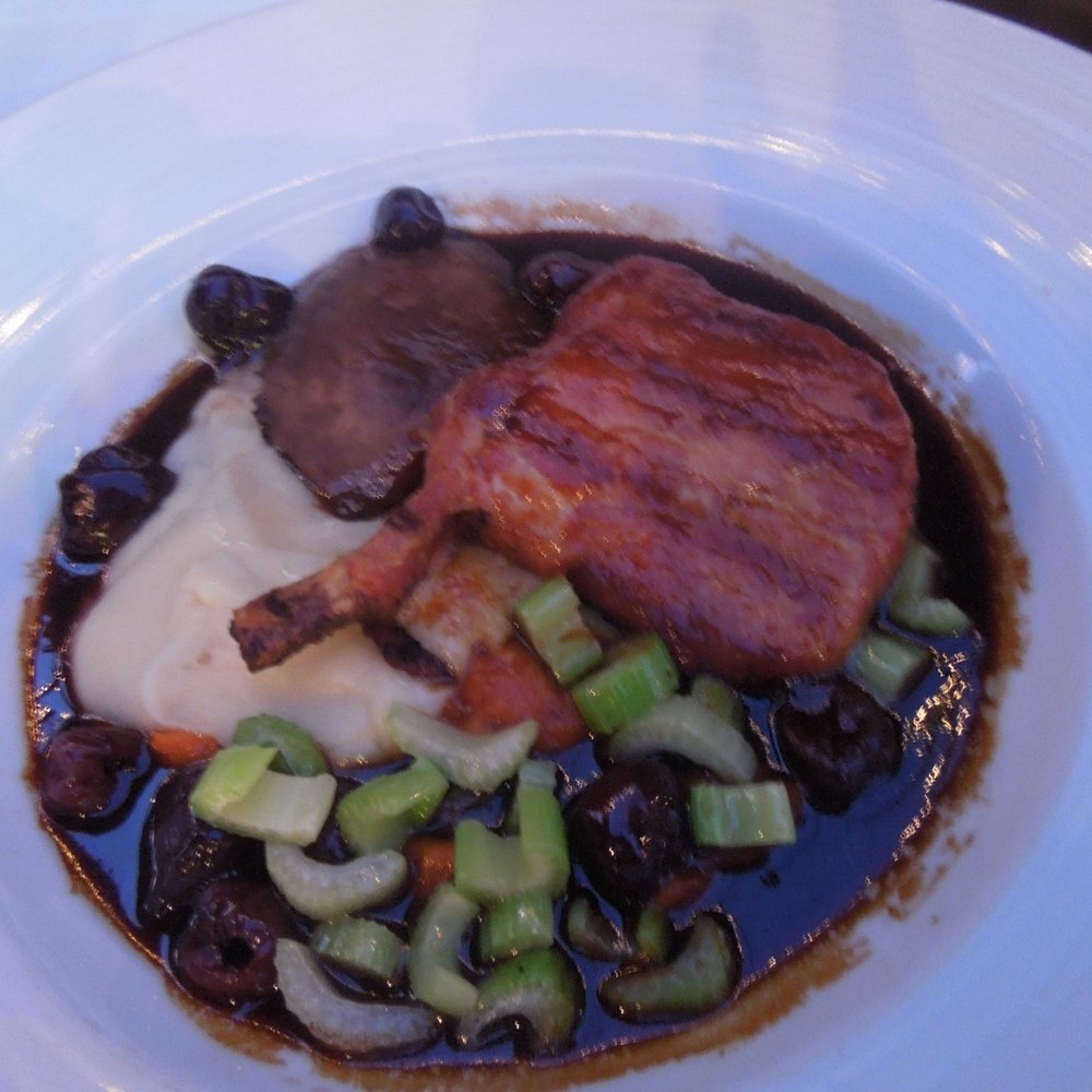 Bistro 45 - Duroc Pork Chop - New American Near Me - Pasadena, California Bistro 45 - Duroc Pork Chop - New American Near Me - Pasadena, California