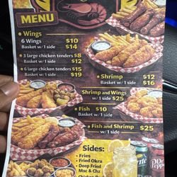 Busto Bussin - Food truck menu