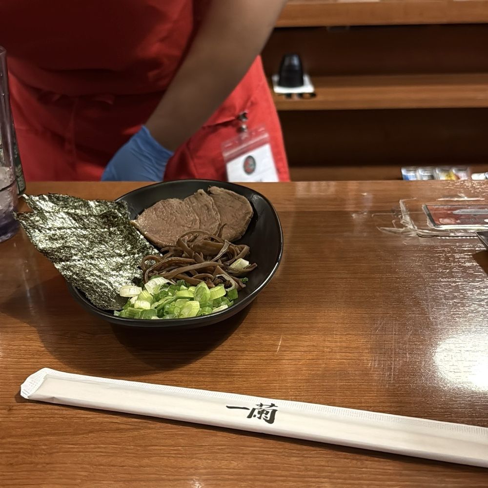 ICHIRAN - Times Square - Extra sides - Ramen Near Me - New York, New York