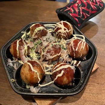 Mr Max - Takoyaki Ball Shaped Octopus Puffs - Sushi Bars Near Me - Irving, Texas Mr Max - Takoyaki Ball Shaped Octopus Puffs - Sushi Bars Near Me - Irving, Texas