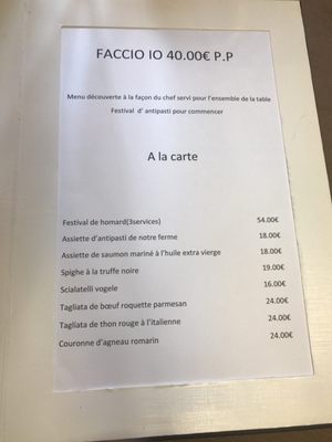 Menu photo 1 Pane e Vino Huy, WLG