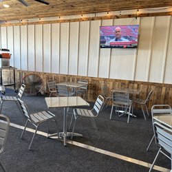 Bar M Steakhouse - Great outdoor seating with fans and shade. Love it!
