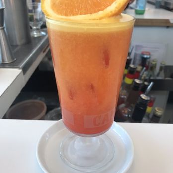 Uncle Nicky's - Garibaldi Cocktail- "Fluffy OJ" Campari - Italian Near Me - Austin, Texas Uncle Nicky's - Garibaldi Cocktail- "Fluffy OJ" Campari - Italian Near Me - Austin, Texas