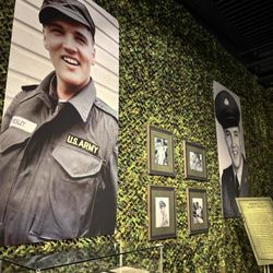 Elvis in the Army exhibit