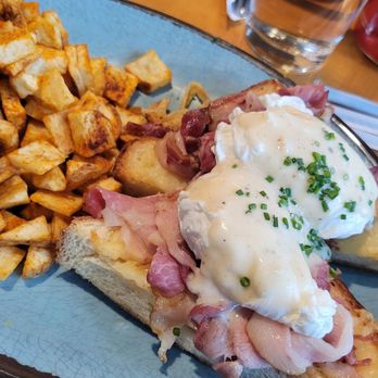 Dime Store - Croque madame eggs benedict - Breakfast & Brunch Near Me - Detroit, Michigan