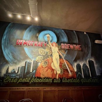 Democracy Brewing - Wall art - American Near Me - Boston, Massachusetts