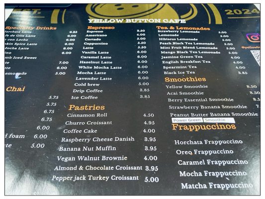 Menu photo 7 Yellow Button Cafe Los Angeles, CA