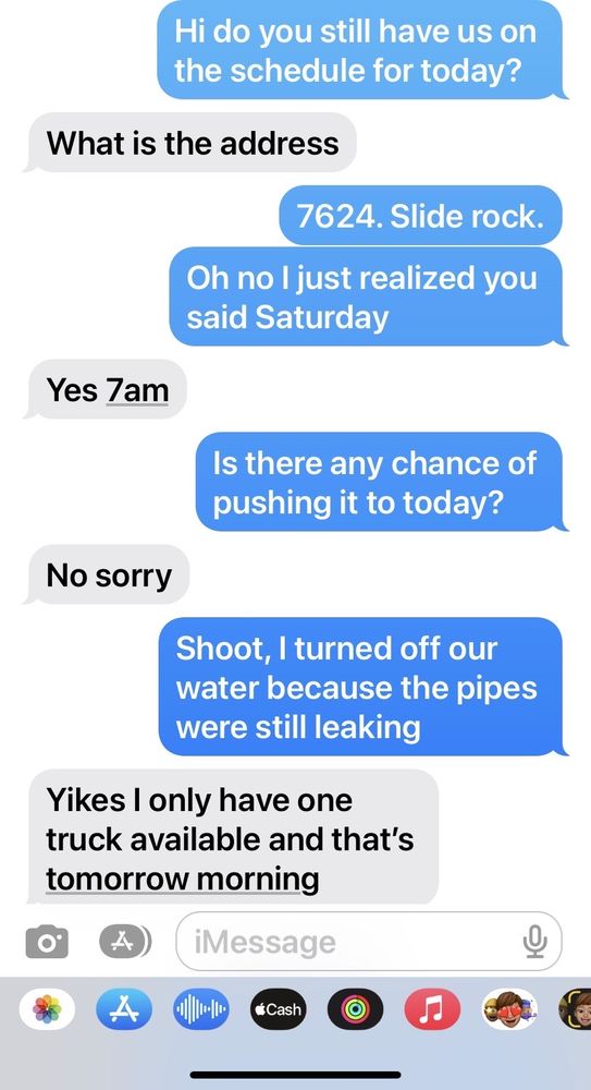 Slide of Dockside Plumbing