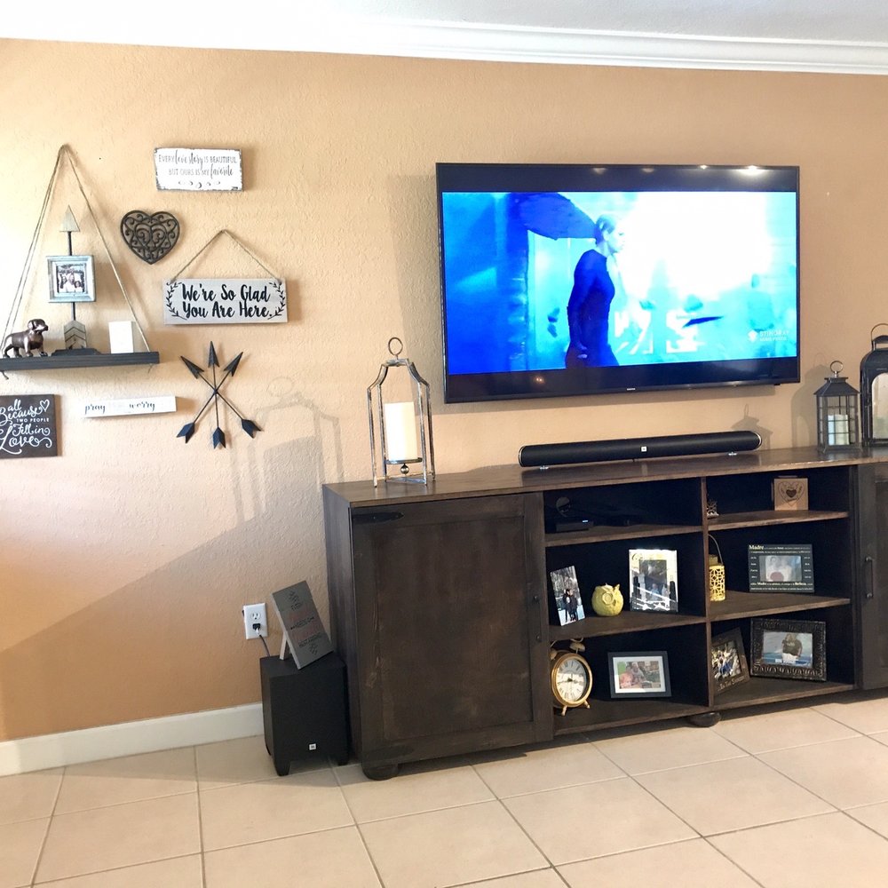 5 Points TV Installations - Picture of the TV 65" - TV Mounting Near Me