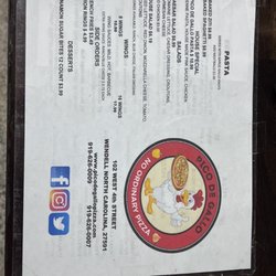 Pico De Gallo Pizza - Menu