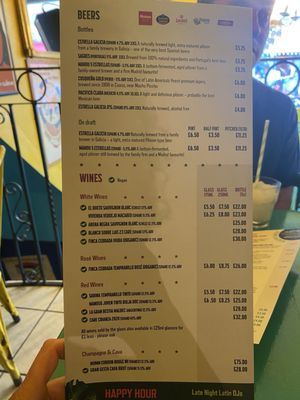 Menu photo 4 Cubana London, XGL Menu photo 4 Cubana London, XGL