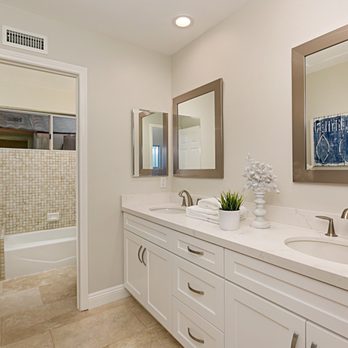 Remodeling San Diego - New vanity in mid-level bathroom - General Contractors Near Me - San Diego, California