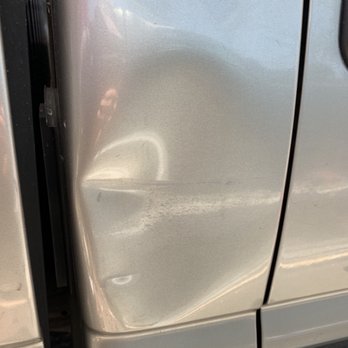 Restor It Dent Repair - Silverado panel with major dent - Mobile Dent Repair Near Me - Oceanside, California Restor It Dent Repair - Silverado panel with major dent - Mobile Dent Repair Near Me - Oceanside, California
