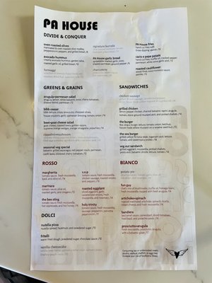 Menu photo 7 PA House Hellertown, PA