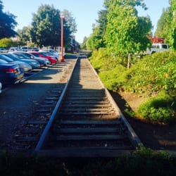Issaquah Historical Society Depot - The end of the line just a ways down from the Issaquah Historical Society Depot.