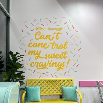 Dulce Michoacan Ice Cream - yellow bench in front of a pink wall - Ice Cream & Frozen Yogurt Near Me - Las Vegas, Nevada Dulce Michoacan Ice Cream - yellow bench in front of a pink wall - Ice Cream & Frozen Yogurt Near Me - Las Vegas, Nevada
