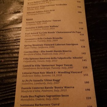 Spuntino - Riserve wine selections - Italian Near Me - Denver, Colorado