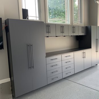 White Rabbit - Monkey bars cabinets in London Grey - Home Organization Near Me - Lake Zurich, Illinois White Rabbit - Monkey bars cabinets in London Grey - Home Organization Near Me - Lake Zurich, Illinois
