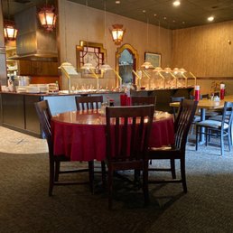 the dining area