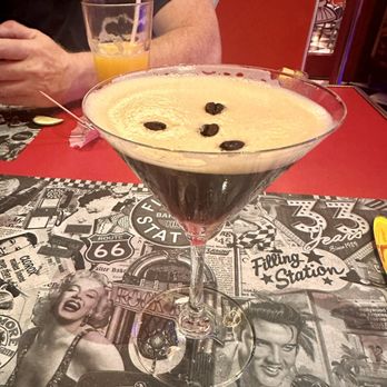 Filling Station Bar and Cafe - Espresso martini - American Near Me - Makati, NCR Filling Station Bar and Cafe - Espresso martini - American Near Me - Makati, NCR