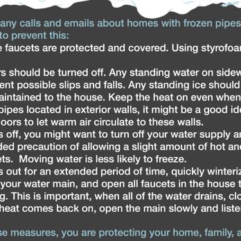 Delegated Insurance - Here are some tips for frozen pipes and dealing with the ice! #TexasFreeze - Life Insurance Near Me - Plano, Texas Delegated Insurance - Here are some tips for frozen pipes and dealing with the ice! #TexasFreeze - Life Insurance Near Me - Plano, Texas