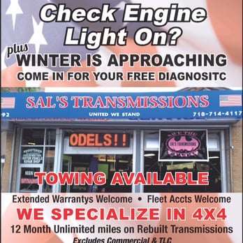 Sal's Transmissions - Auto Repair Near Me - Gravesend, New York Sal's Transmissions - Auto Repair Near Me - Gravesend, New York