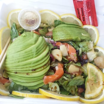 Sushi Asahi - Sashimi salad made me "pee out of my ass" for 4 hours. (Food poisoning ) - Sushi Bars Near Me - Riverside, California