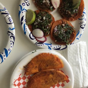 Teddy’s Red Tacos - $17+ four tacos (meat n onions) two cheese quesadillas. No beans rice potatoes salad available. Nothing. I asked! Only tacos available. - Food Trucks Near Me - Downey, California Teddy’s Red Tacos - $17+ four tacos (meat n onions) two cheese quesadillas. No beans rice potatoes salad available. Nothing. I asked! Only tacos available. - Food Trucks Near Me - Downey, California
