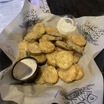Dick's Wings and Grill Argyle - Fried pickles - Chicken Wings Near Me - Jacksonville, Florida Dick's Wings and Grill Argyle - Fried pickles - Chicken Wings Near Me - Jacksonville, Florida